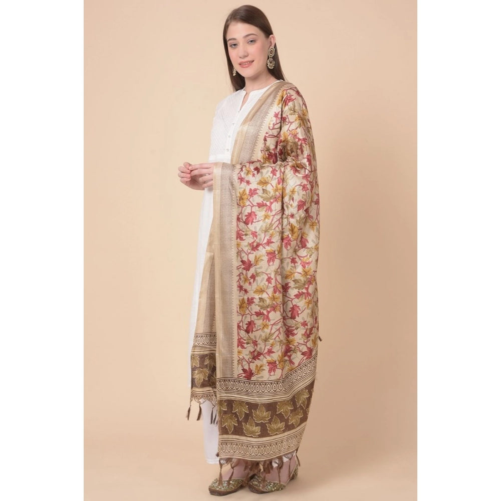 Wonderful Women's Art Silk Printed Dupatta