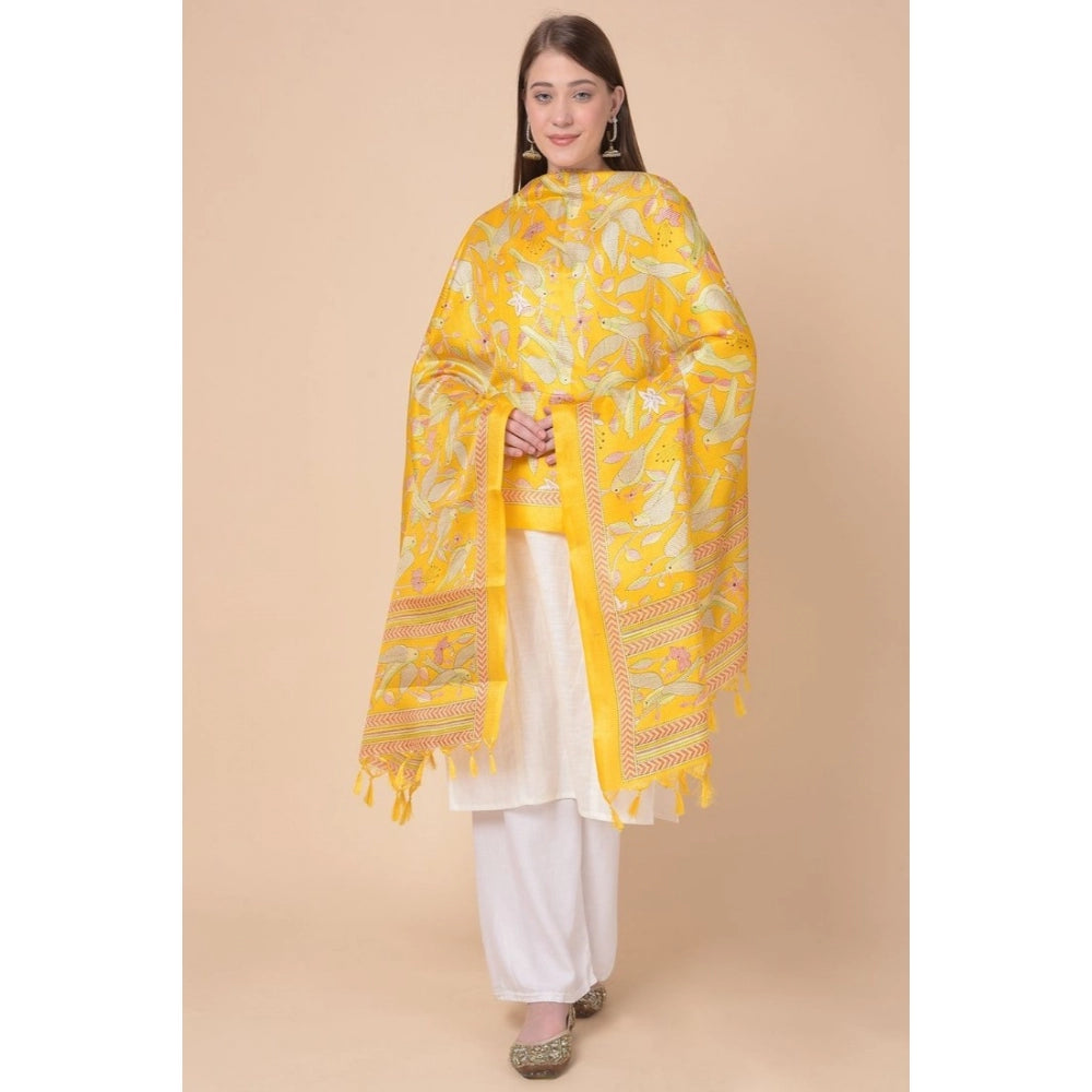 Graceful Women's Art Silk Printed Dupatta