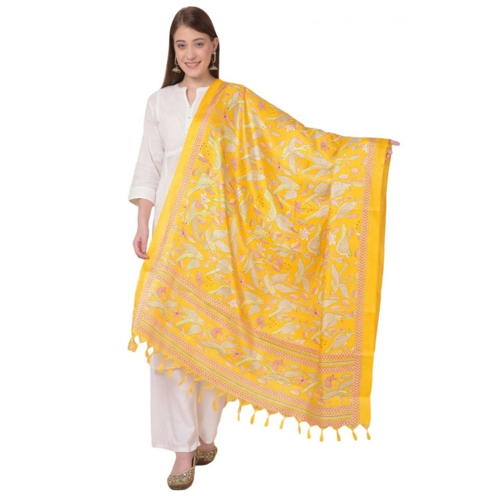 Graceful Women's Art Silk Printed Dupatta