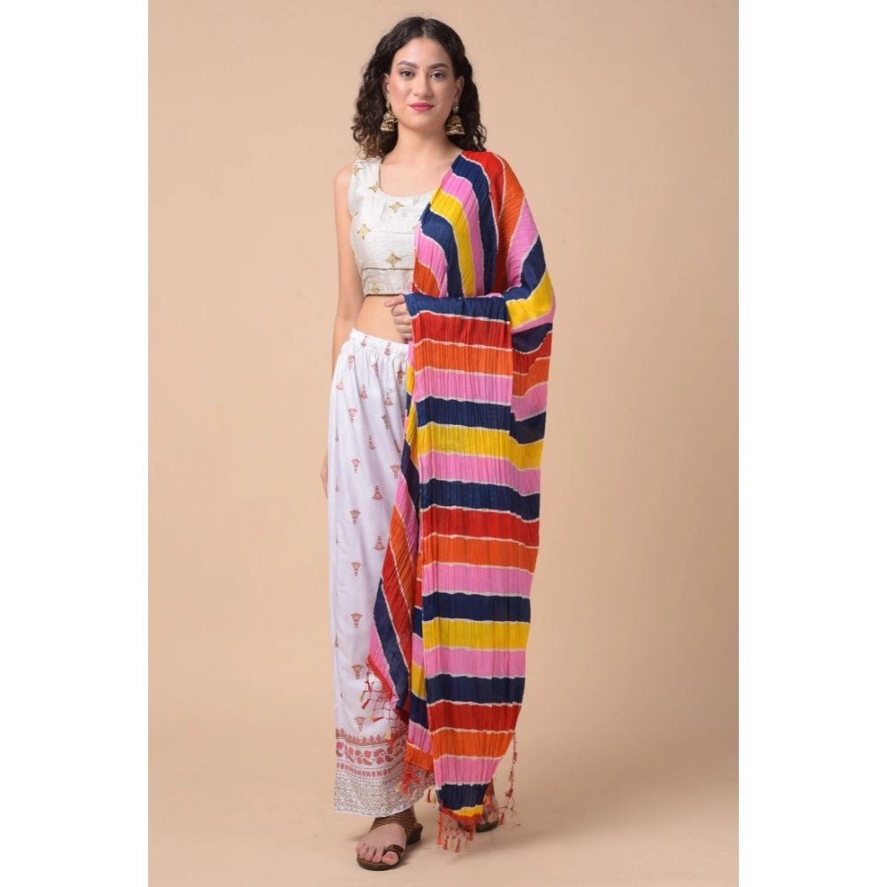 Graceful Women's Chanderi Printed Dupatta