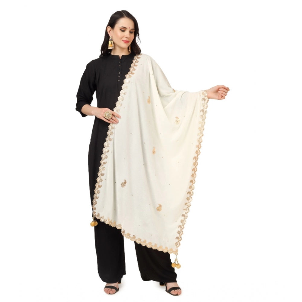 Alluring Women's Velvet Gotta Patti Dupatta