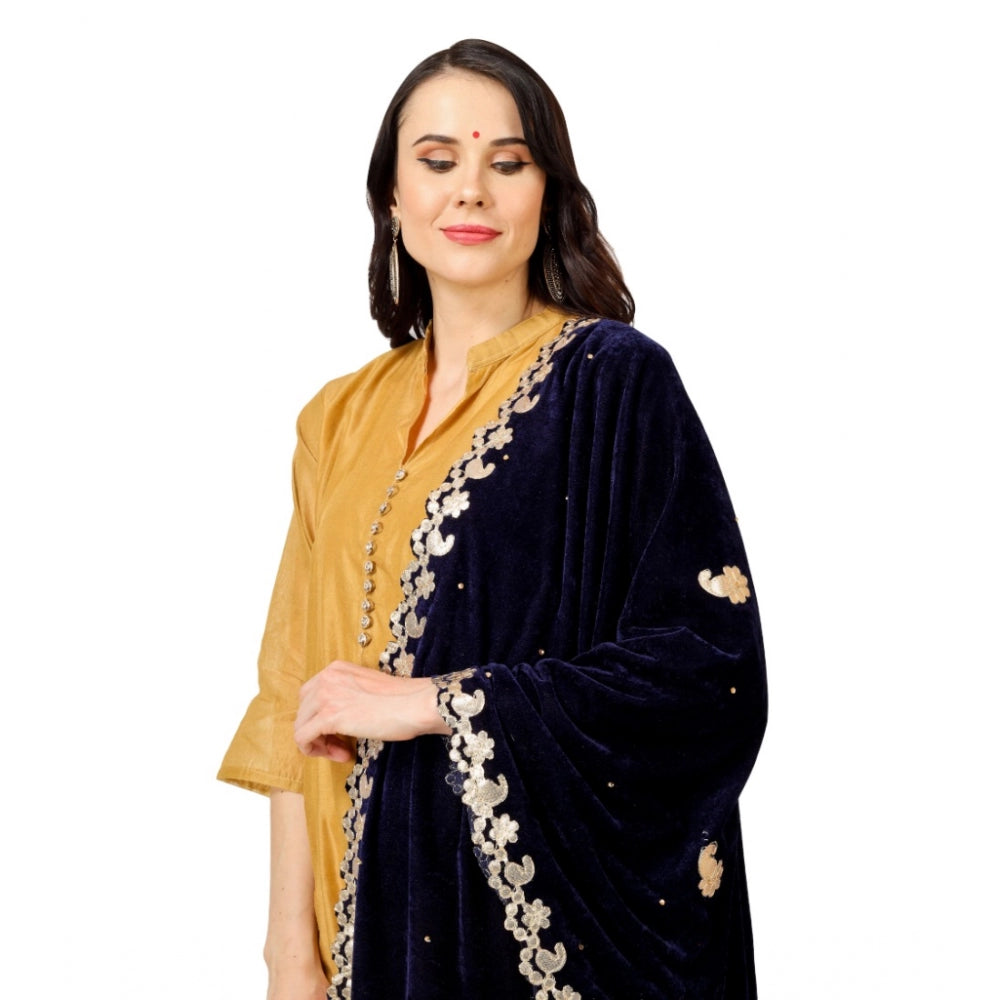 Alluring Women's Velvet Gotta Patti Dupatta