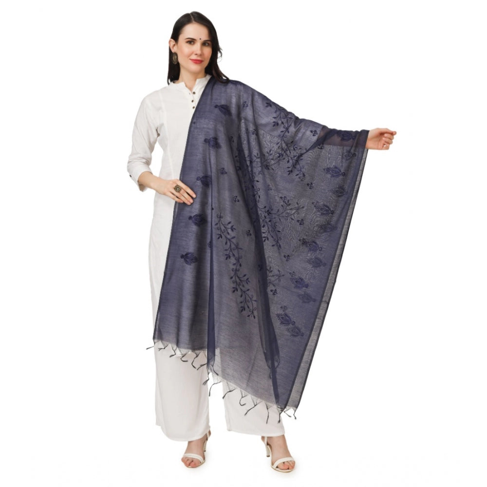 Designer Women's Cotton Embroidered Dupatta