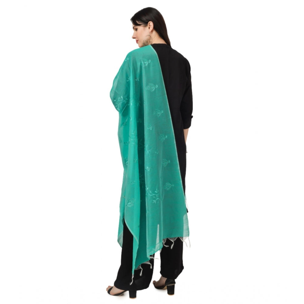 Stunning Women's Cotton Embroidered Dupatta