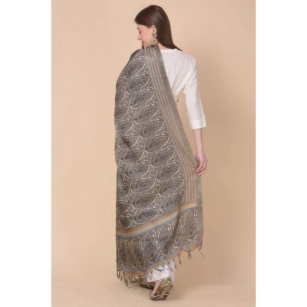 Wonderful Women's Art Silk Printed Dupatta