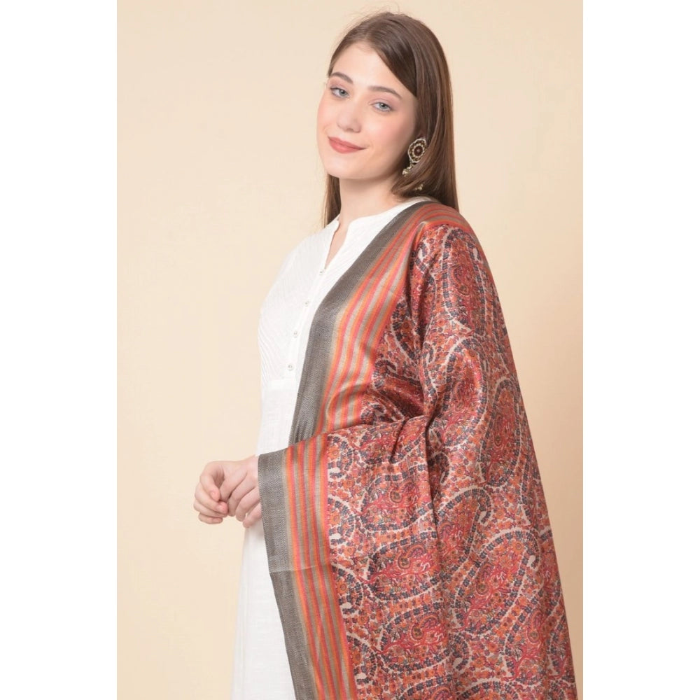 Trendy Women's Art Silk Printed Dupatta