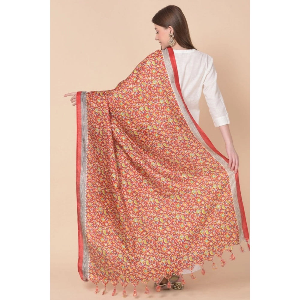 Graceful Women's Art Silk Printed Dupatta