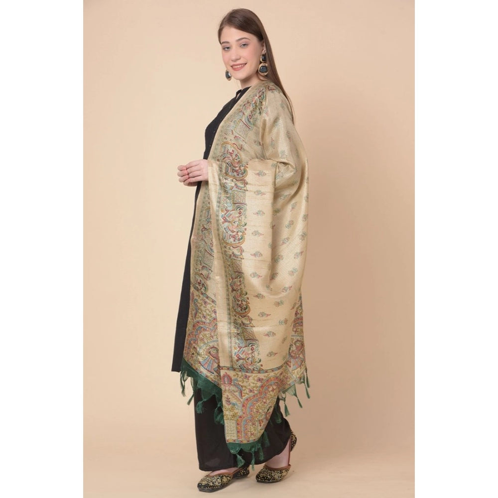 Wonderful Women's Art Silk Printed Dupatta