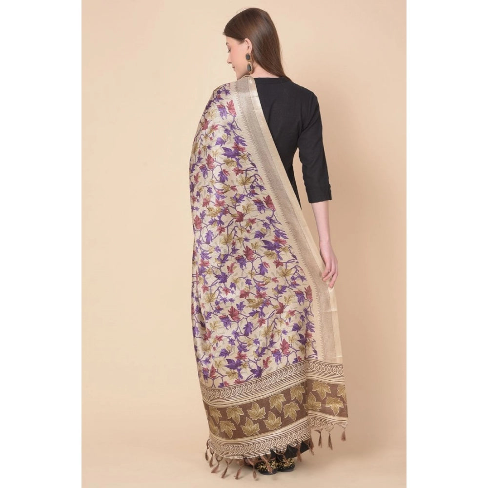 Wonderful Women's Art Silk Printed Dupatta