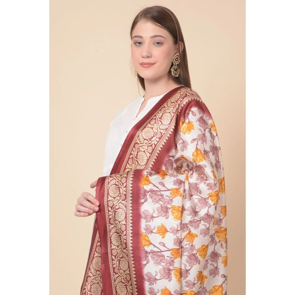 Trendy Women's Art Silk Printed Dupatta