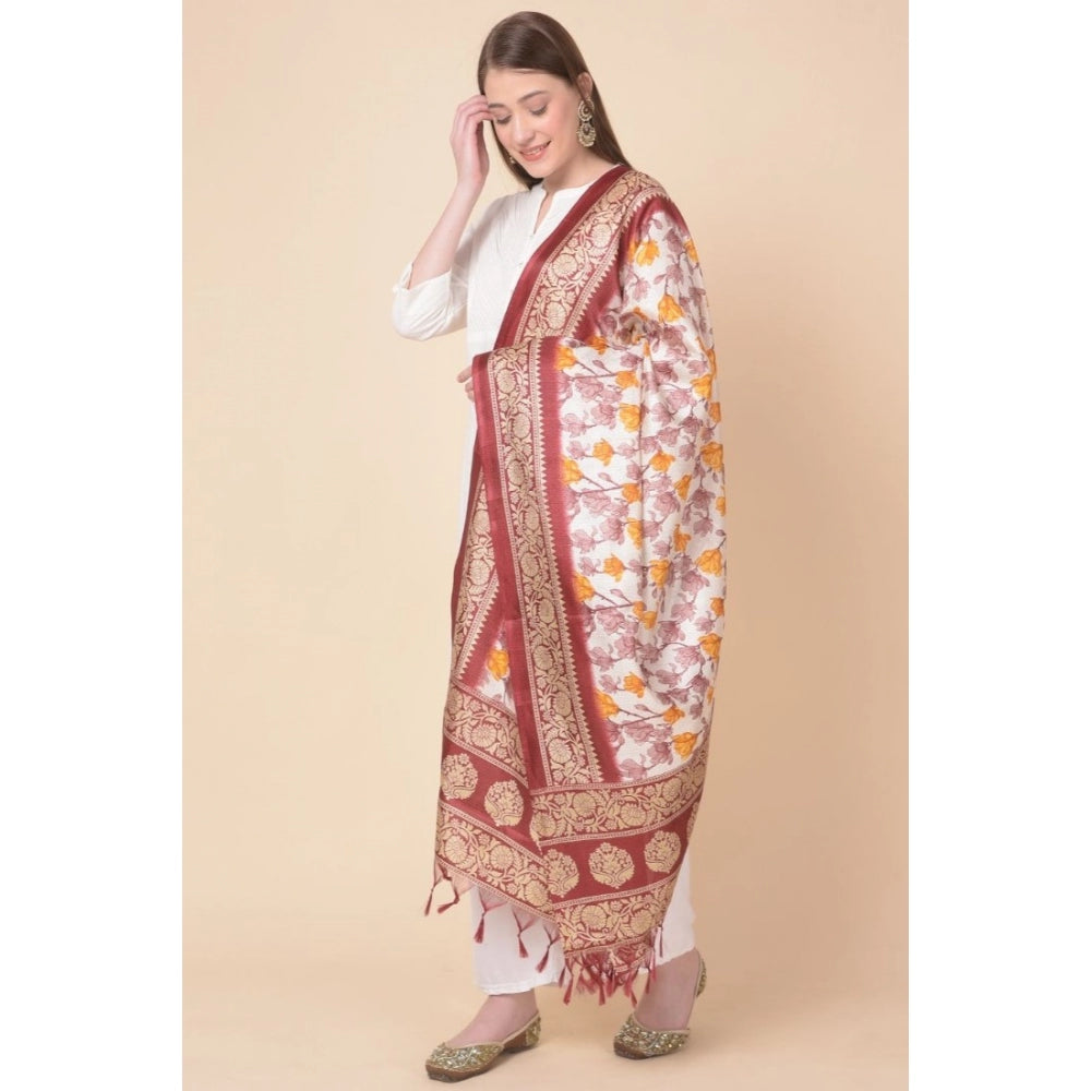 Trendy Women's Art Silk Printed Dupatta