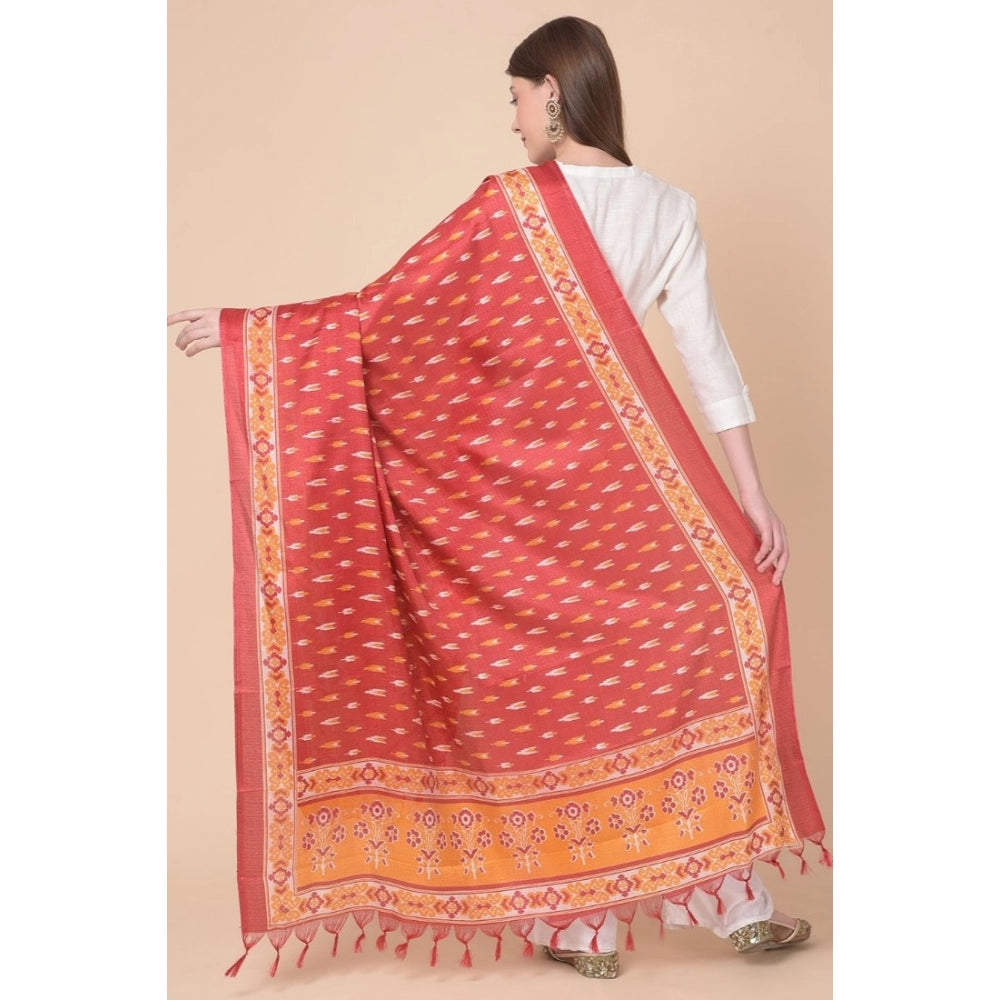 Graceful Women's Art Silk Printed Dupatta