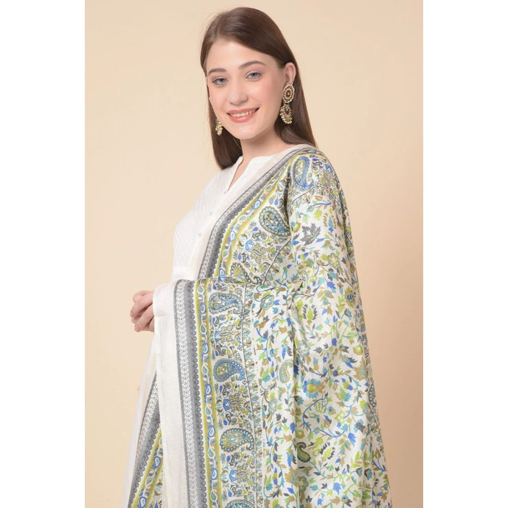 Wonderful Women's Art Silk Printed Dupatta