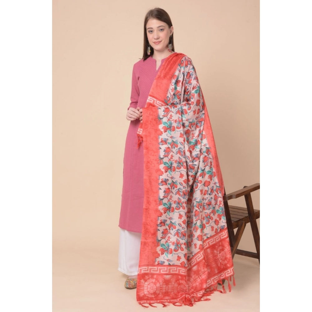 Graceful Women's Art Silk Printed Dupatta