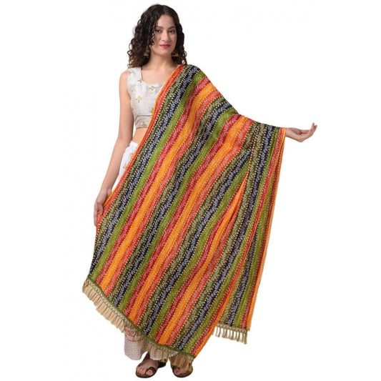 Graceful Women's Chanderi Printed Dupatta