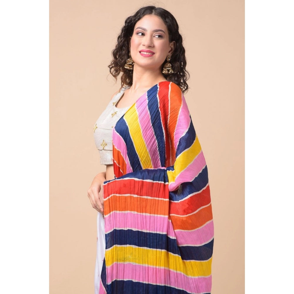 Graceful Women's Chanderi Printed Dupatta