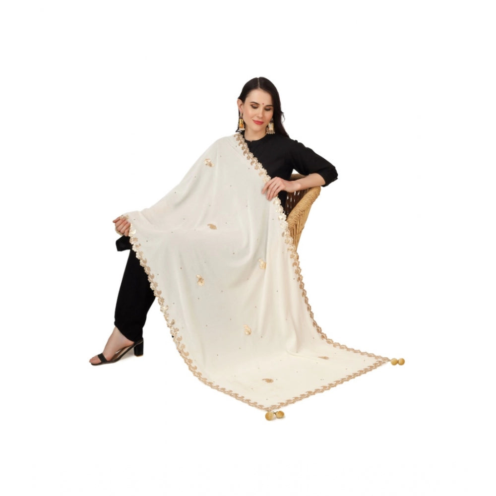 Alluring Women's Velvet Gotta Patti Dupatta