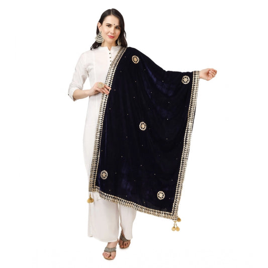 Alluring Women's Velvet Gotta Patti Dupatta