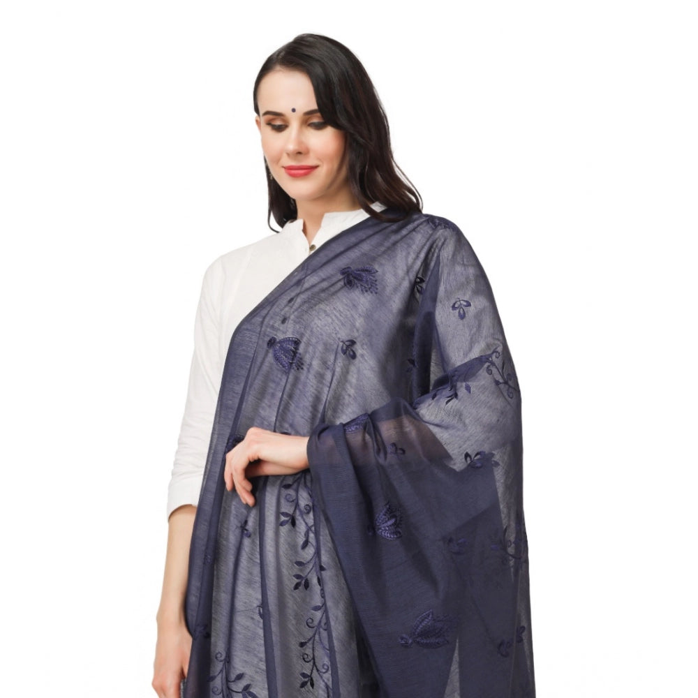 Designer Women's Cotton Embroidered Dupatta