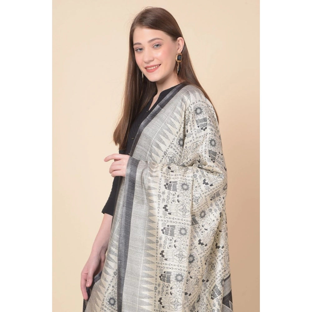 Classy Women's Art Silk Printed Dupatta