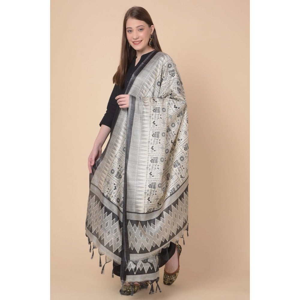 Classy Women's Art Silk Printed Dupatta