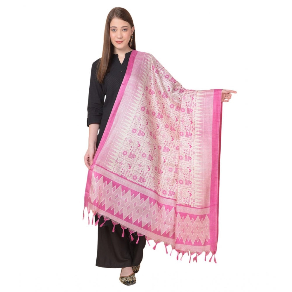 Trendy Women's Art Silk Printed Dupatta