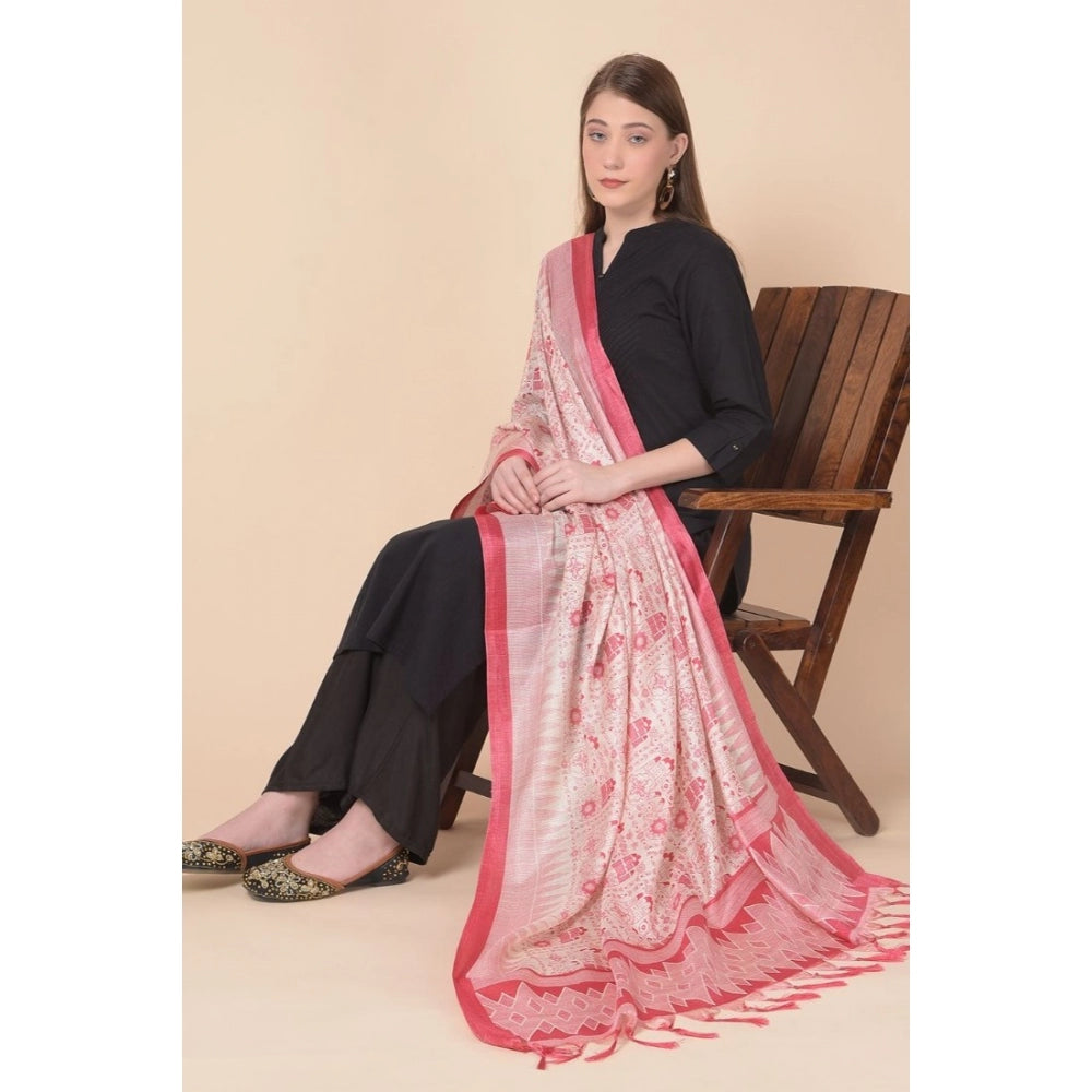 Graceful Women's Art Silk Printed Dupatta