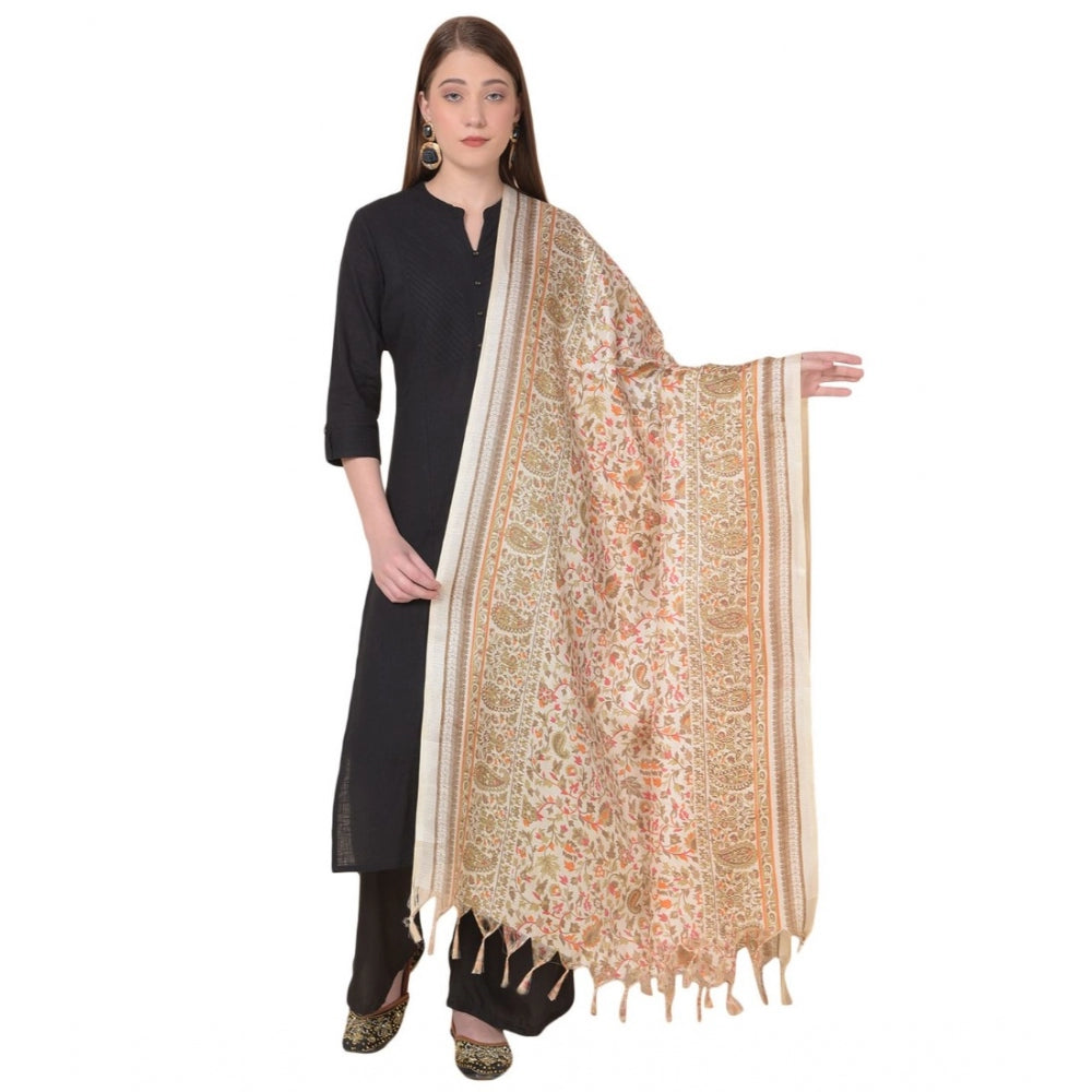 Graceful Women's Art Silk Printed Dupatta