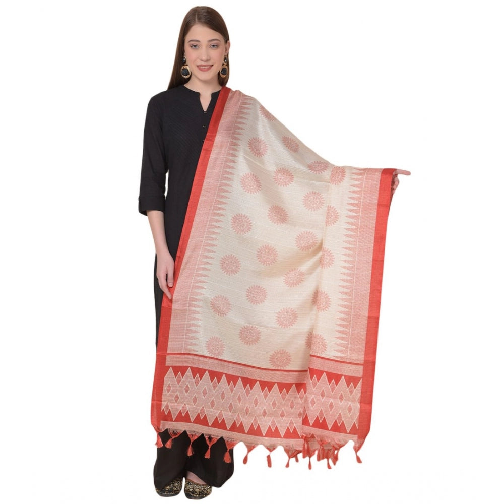 Graceful Women's Art Silk Printed Dupatta