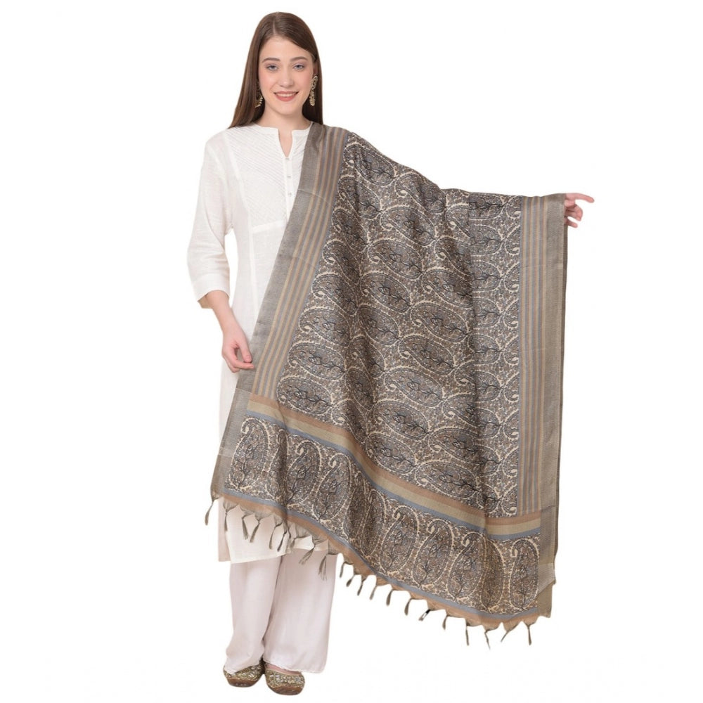 Wonderful Women's Art Silk Printed Dupatta