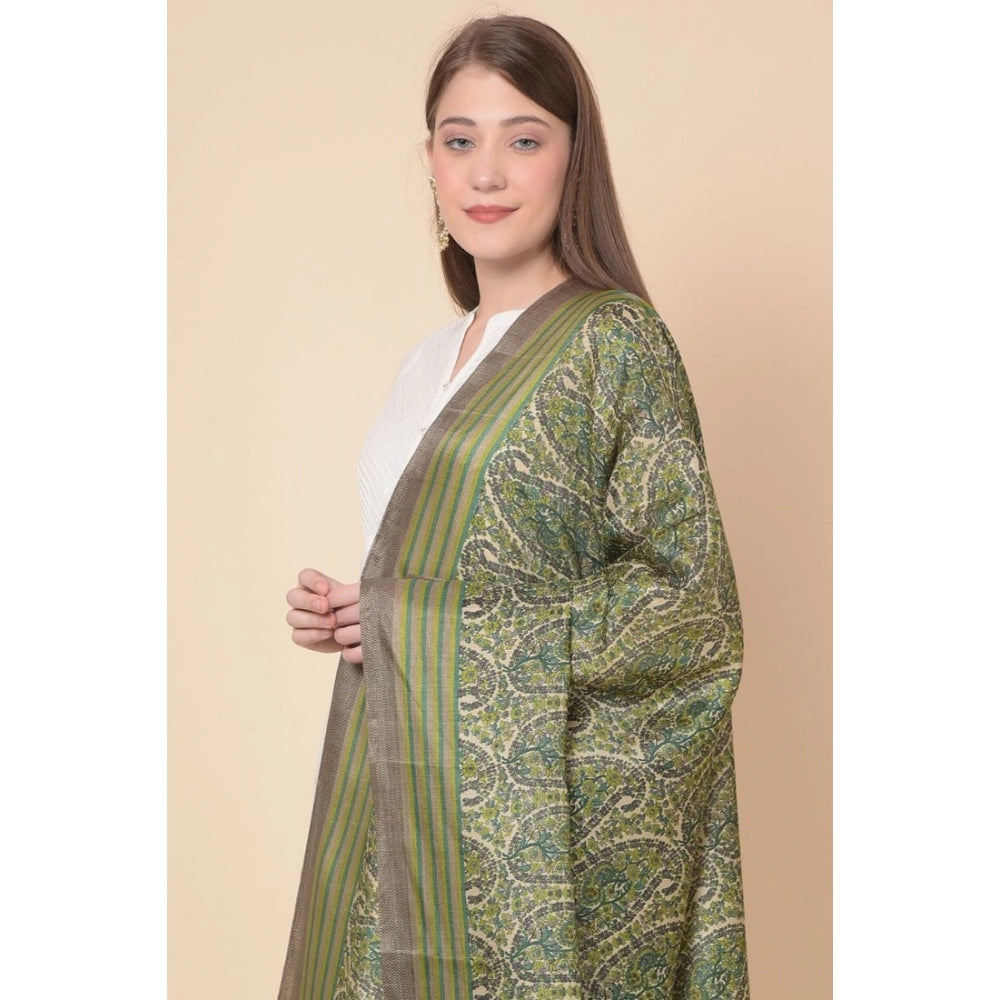 Wonderful Women's Art Silk Printed Dupatta