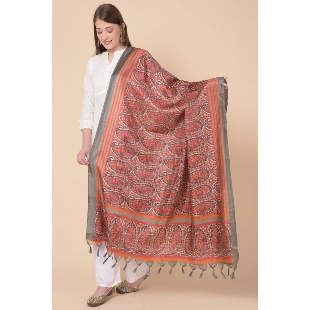 Trendy Women's Art Silk Printed Dupatta