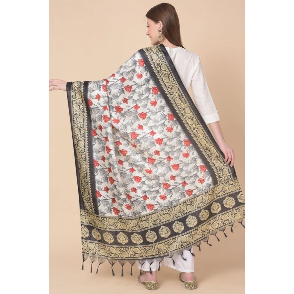 Classy Women's Art Silk Printed Dupatta