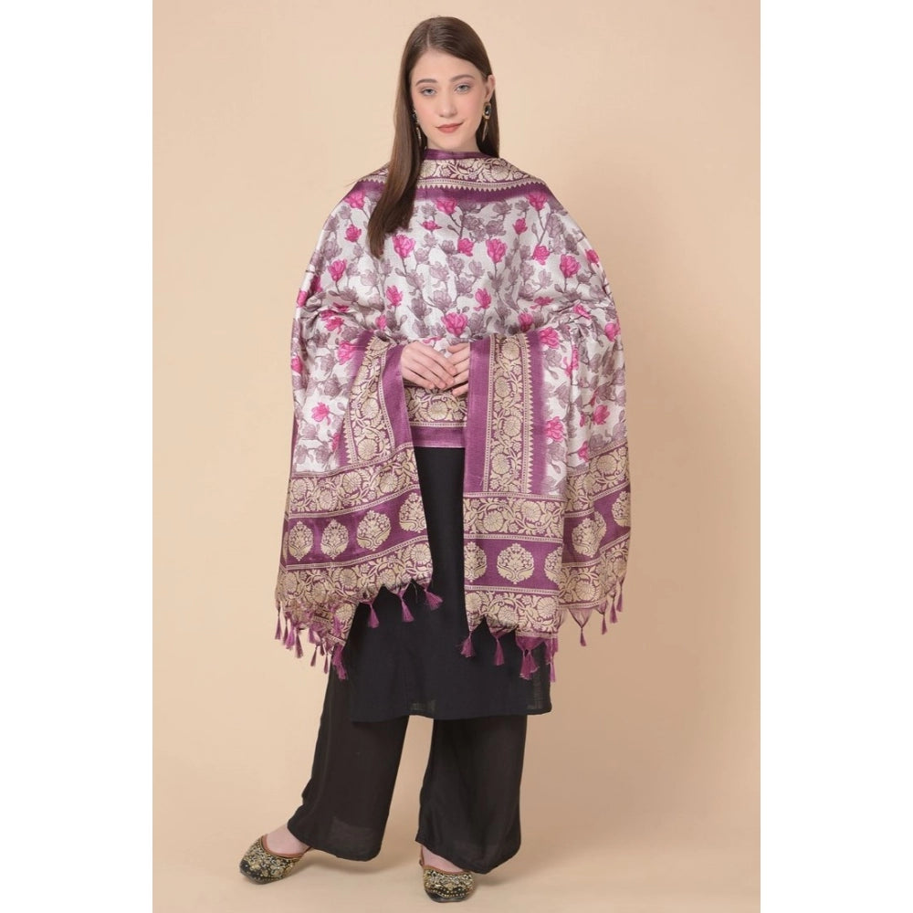 Trendy Women's Art Silk Printed Dupatta