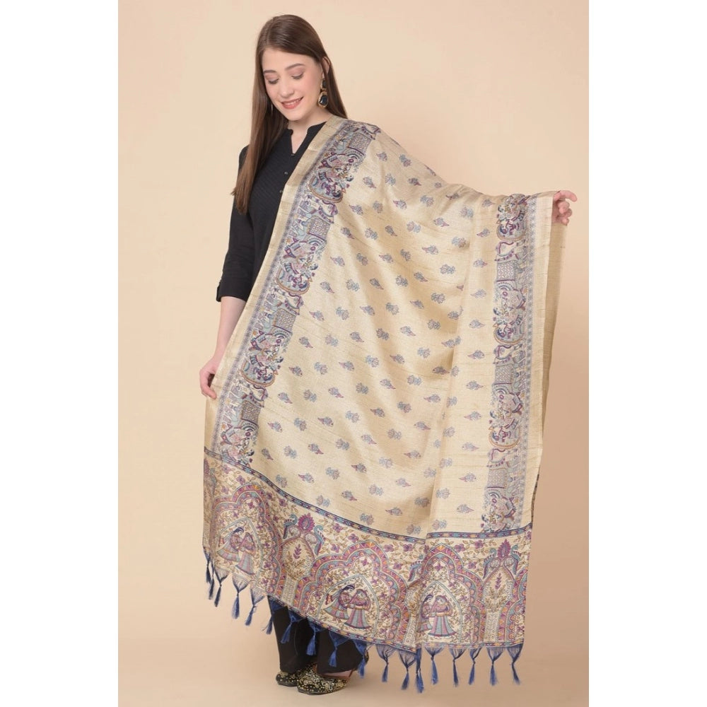 Wonderful Women's Art Silk Printed Dupatta