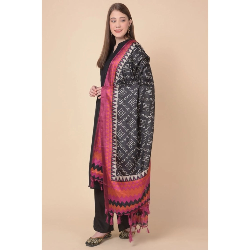 Classy Women's Art Silk Printed Dupatta