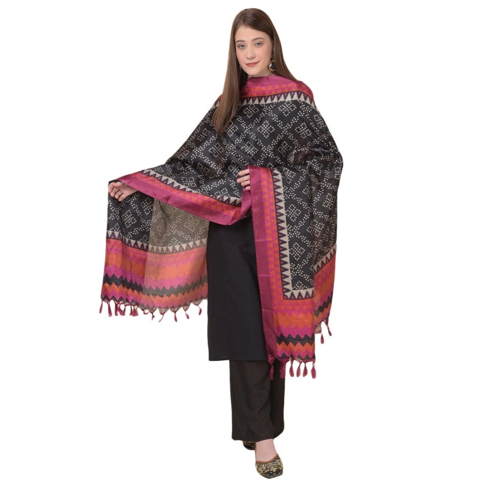 Classy Women's Art Silk Printed Dupatta