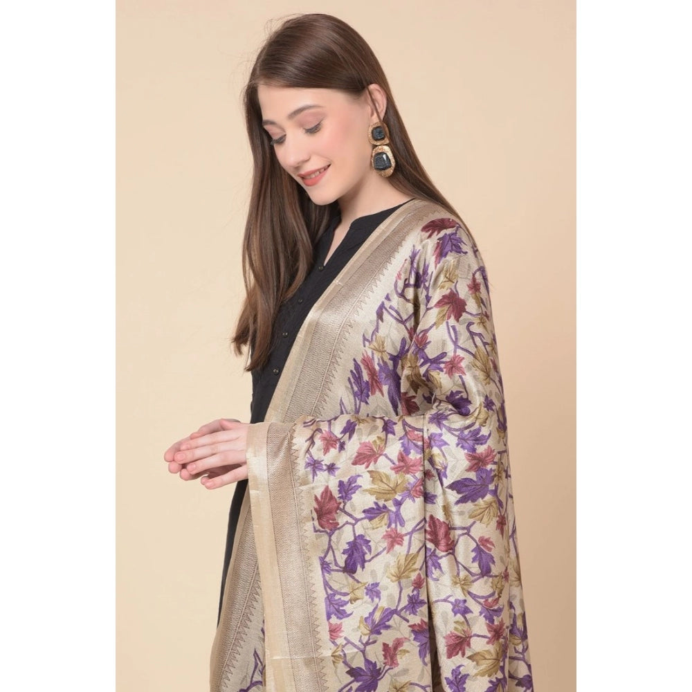 Wonderful Women's Art Silk Printed Dupatta