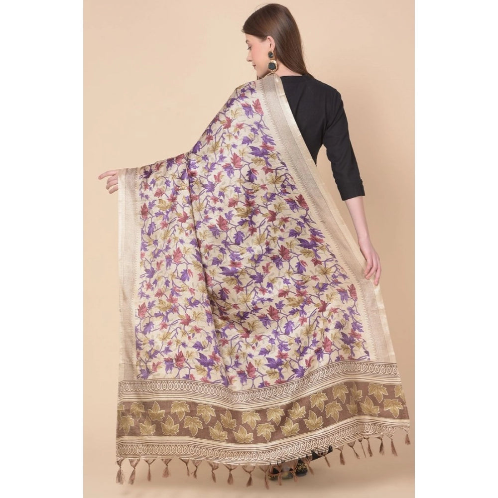 Wonderful Women's Art Silk Printed Dupatta