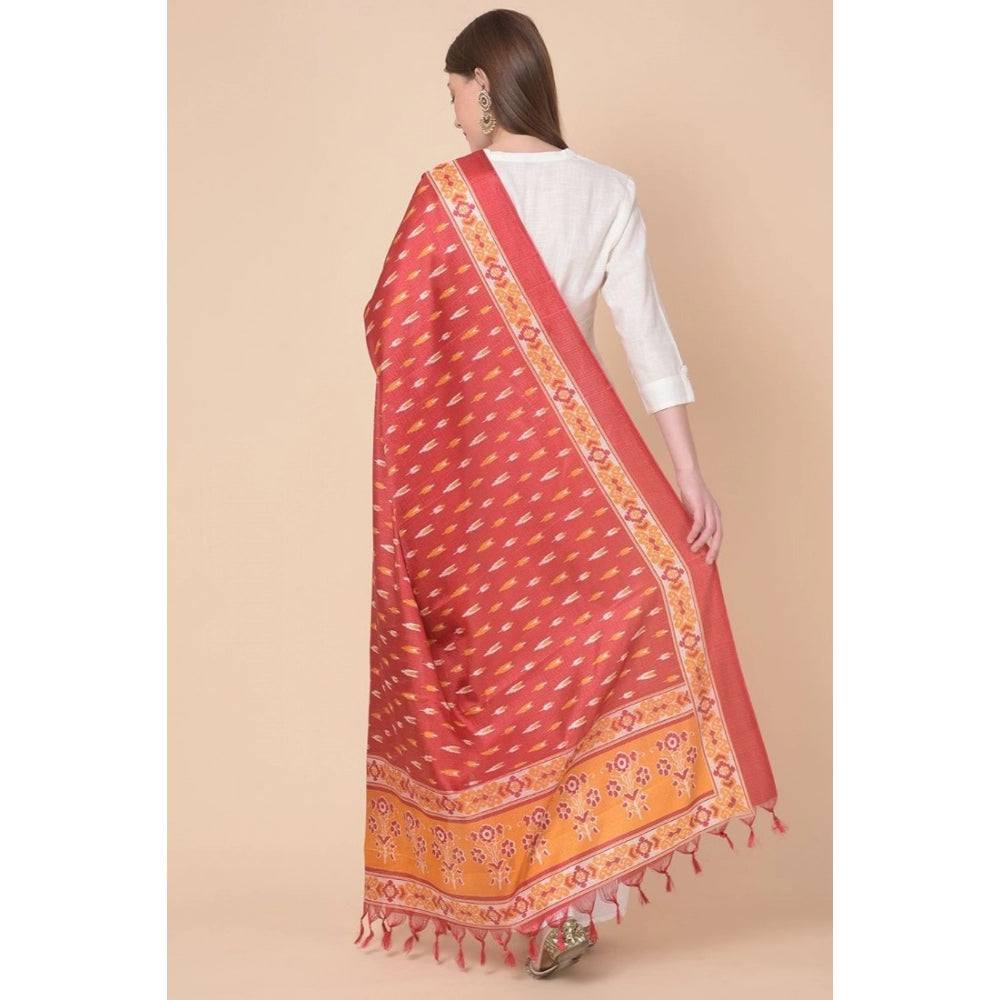 Graceful Women's Art Silk Printed Dupatta