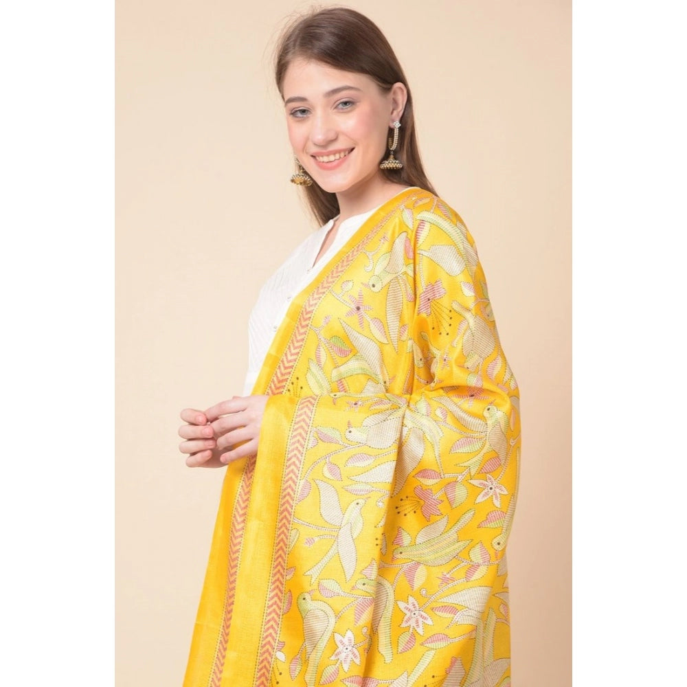 Graceful Women's Art Silk Printed Dupatta