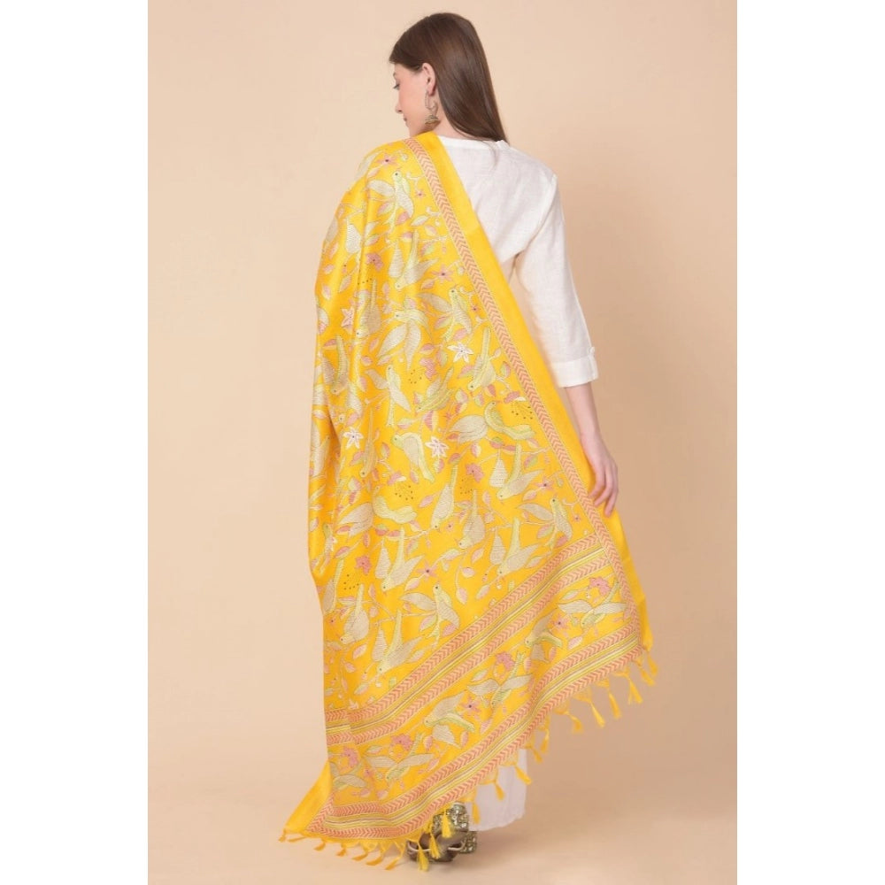 Graceful Women's Art Silk Printed Dupatta