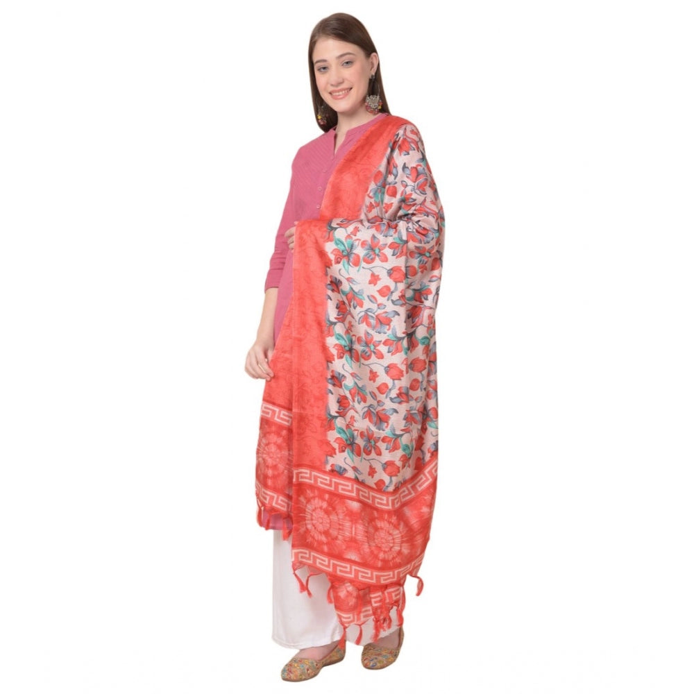 Graceful Women's Art Silk Printed Dupatta