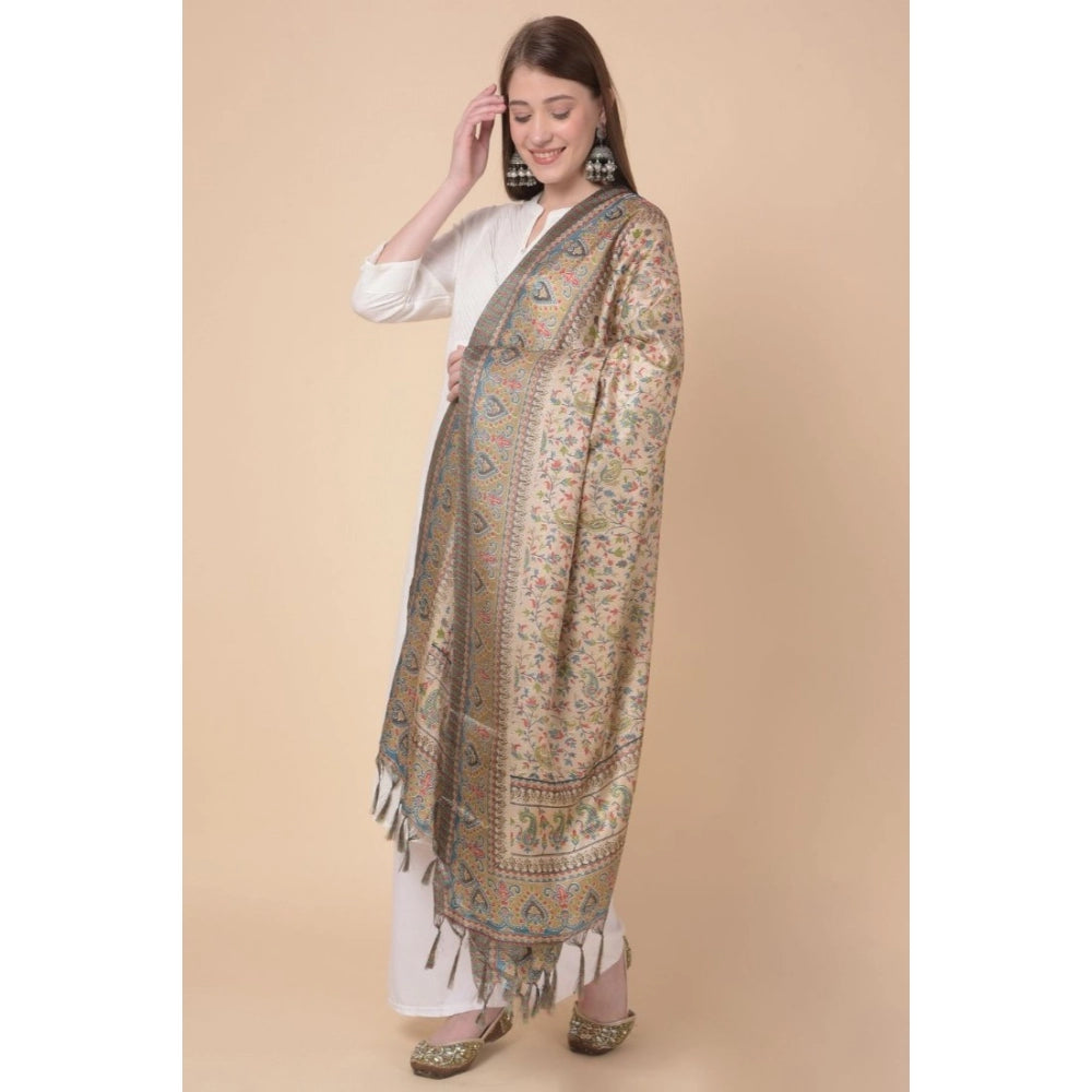 Wonderful Women's Art Silk Printed Dupatta