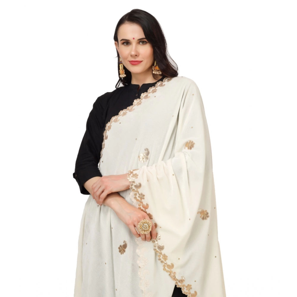 Alluring Women's Velvet Gotta Patti Dupatta