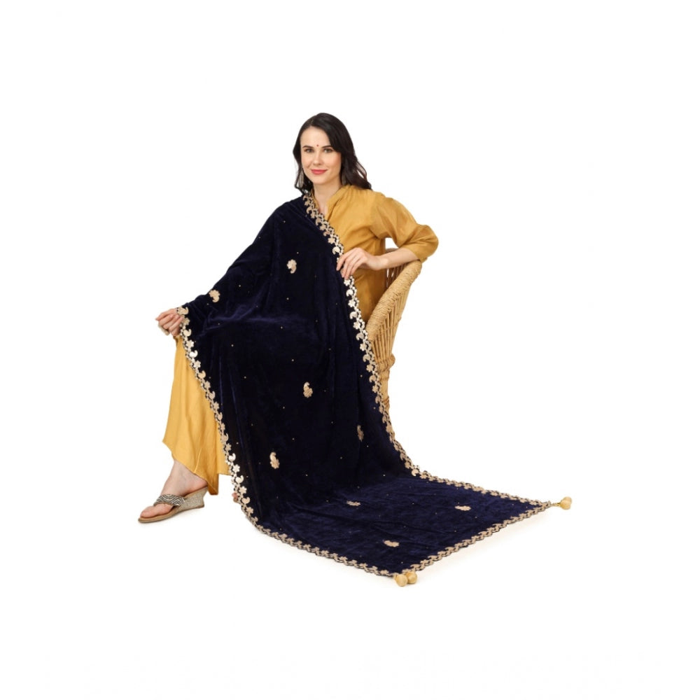 Alluring Women's Velvet Gotta Patti Dupatta