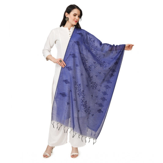 Designer Women's Cotton Embroidered Dupatta