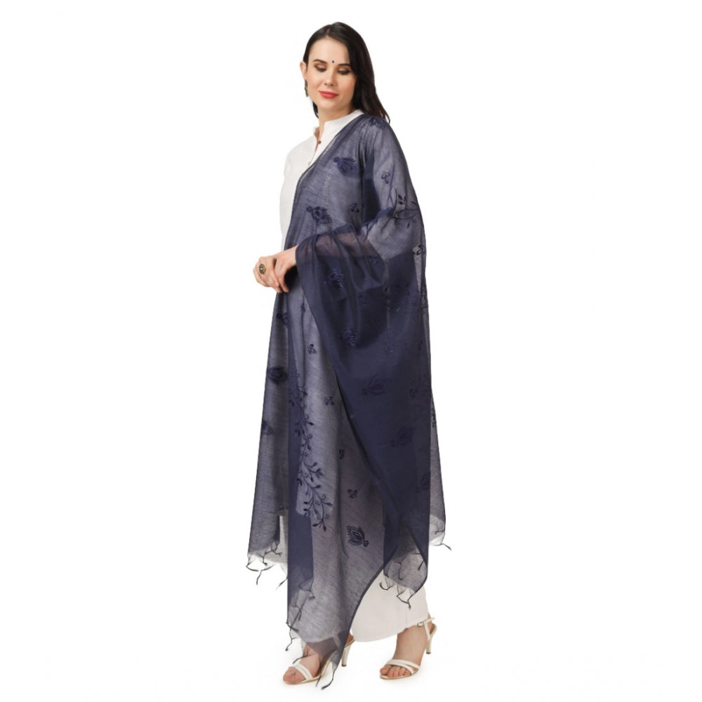 Designer Women's Cotton Embroidered Dupatta