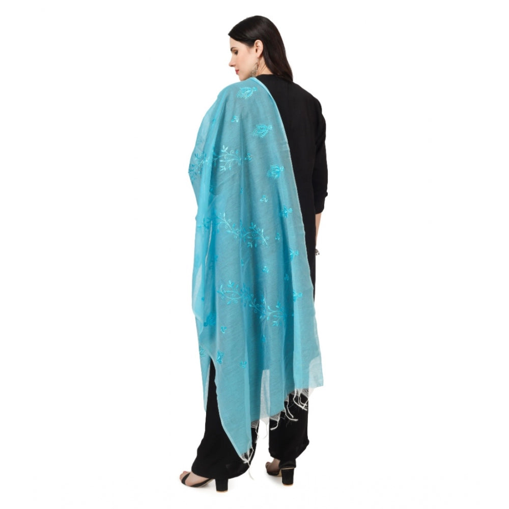 Designer Women's Cotton Embroidered Dupatta