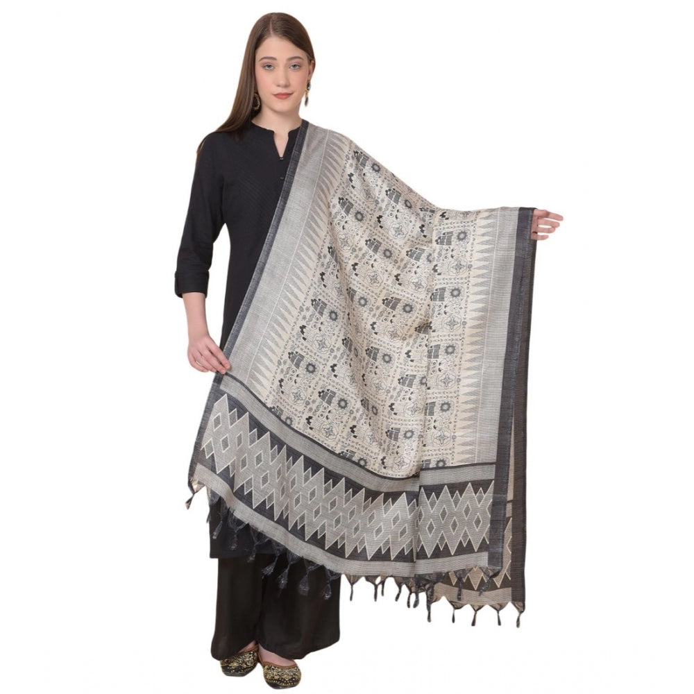 Classy Women's Art Silk Printed Dupatta